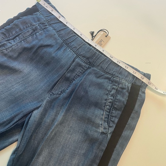 Bella Dahl Pull on denim cuffed jogger pant - Picture 4 of 5